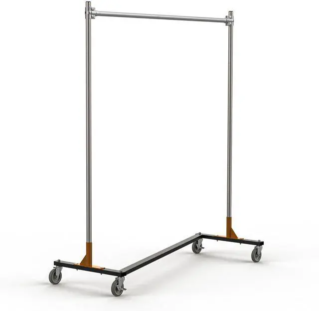 Main image of 1380 Heavy Duty Rolling Z Rack 14GA Steel Zinc Plated (60")