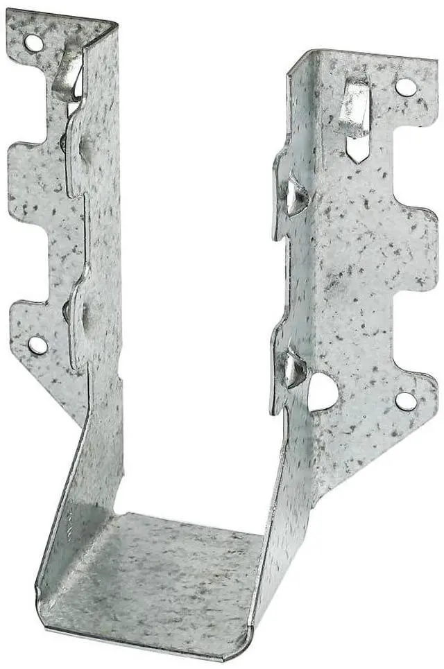 Main image of LUS26Z Light Face-Mount Joist Hanger - Wood Construction Connectors, 18 Gauge Galvanized Steel Brackets, Hurricane Rafter Ties, 2x6, 100 Per Pack