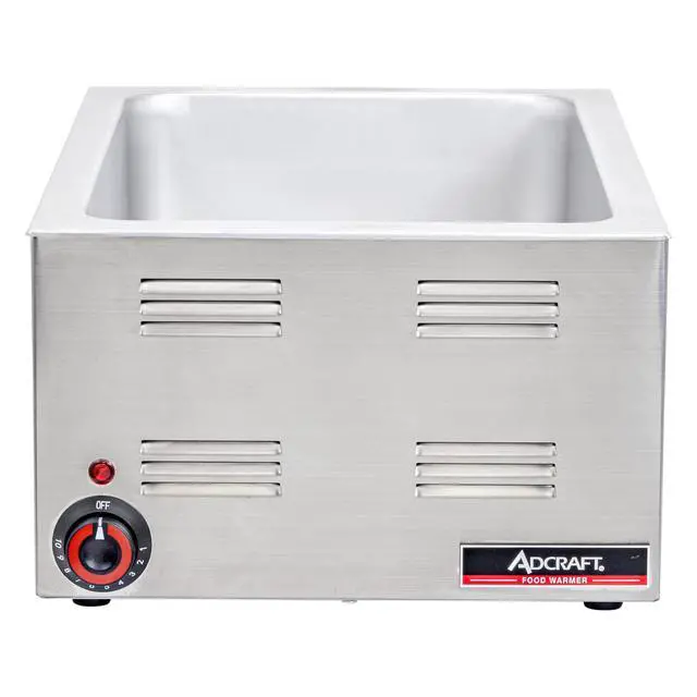 Alt view image 2 of 6 - Full Size Food Warmer, 1200W, in Stainless Steel (FW-1200W)
