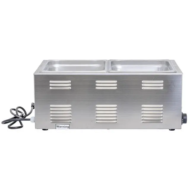 Alt view image 3 of 6 - Full Size Food Warmer, 1200W, in Stainless Steel (FW-1200W)
