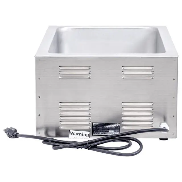 Alt view image 4 of 6 - Full Size Food Warmer, 1200W, in Stainless Steel (FW-1200W)