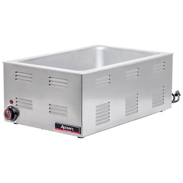Alt view image 5 of 6 - Full Size Food Warmer, 1200W, in Stainless Steel (FW-1200W)