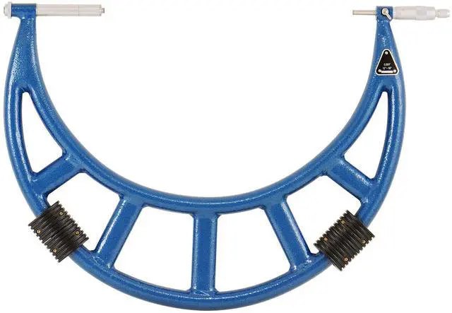 Main image of 12-16" Outside Micrometer Set with Interchangeable Anvils.001" 303-2383 R