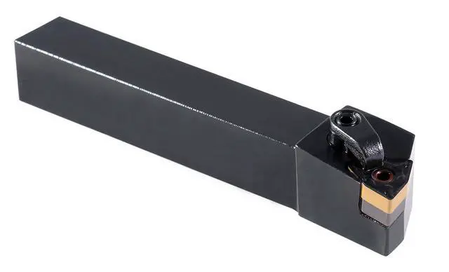 Alt view image 5 of 6 - Indexable Tool Holder, 3/4", LH, 10 add'l Inserts | Indexable Lathe Turning Bit, 5" OAL, with 10 Carbide WNMG432 Inserts, Left Hand, 2316-1008INS