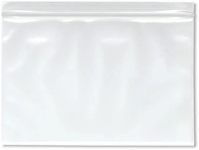 Main image of 9" x 6" (Case of 1,000), 4 Mil Heavy Duty Zipper Reclosable Plastic Bags