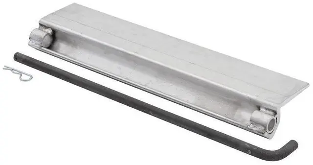 Alt view image 4 of 5 - 24" L Aluminum Skid Seat Attaching Bracket for Pin-End Ramp Systems