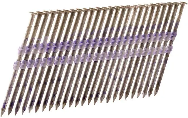 Main image of Framing Nails | 3-1/2 In. x.131 | 21 Degree | Full Round Head | Hot Dipped Galvanized | Smooth Shank | Plastic Strip | 4,000 Count | 10164HPT