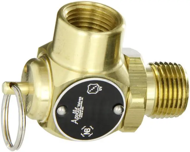 Main image of CONBRACO 10-512-B50 COMPACT STEAM SAFETY RELIEF VALVE BRASS 1/2"NPT 50 127454
