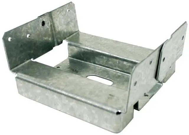 Main image of ABA66RZ ABA ZMAX Galvanized Adjustable Standoff Post Base for 6x6 Rough (Pack of 10)