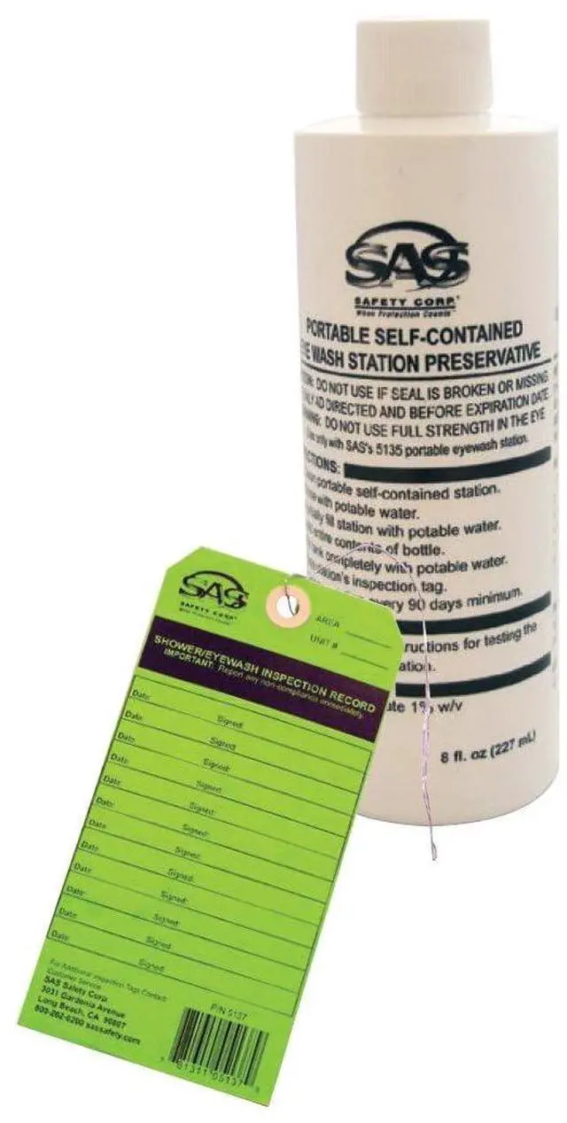 Alt view image 4 of 6 - 5134-00 Green 9.6-Gallon Gravity-Fed Eyewash Station
