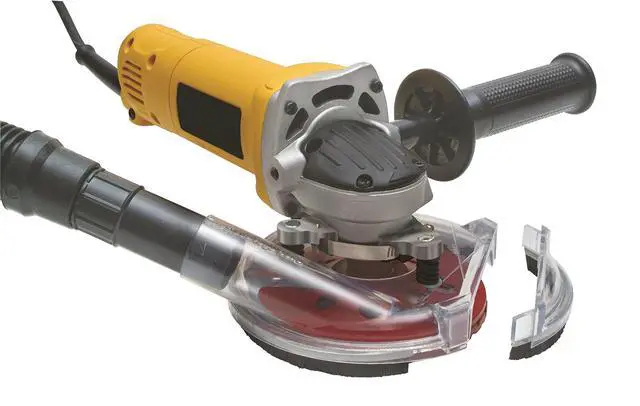 Alt view image 2 of 3 - DustBuddie Universal Dust Shroud for Grinders (Cup Wheel), 7"