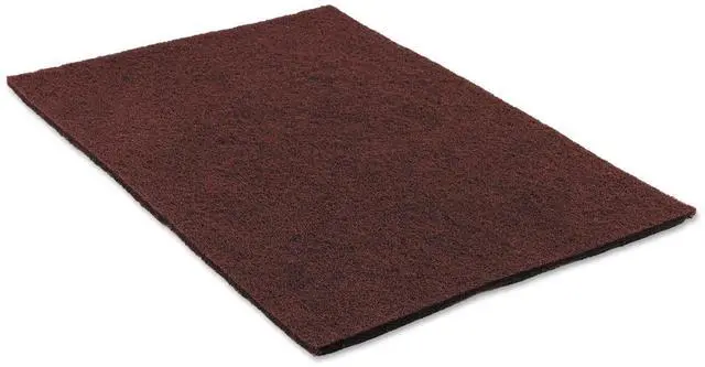 Main image of Scotch-Brite 02590 Surface Preparation Pad Sheets, 14" x 20", Maroon (Case of 10)