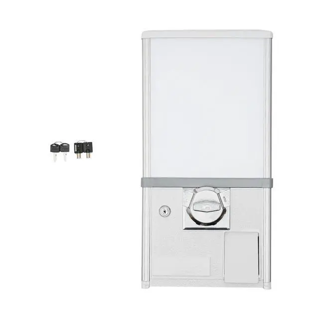 Alt view image 3 of 6 - Vending Machine, 1.77-1.97 Inch 25-Cent Spherical Capsule Candy Dispenser Commercial Bulk Many Styles Vending Machine Gumball Machine for Game Stores, Retail Stores, Amusement Parks (White)