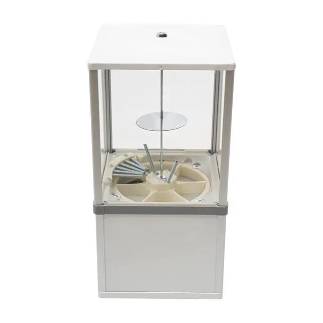 Alt view image 4 of 6 - Vending Machine, 1.77-1.97 Inch 25-Cent Spherical Capsule Candy Dispenser Commercial Bulk Many Styles Vending Machine Gumball Machine for Game Stores, Retail Stores, Amusement Parks (White)