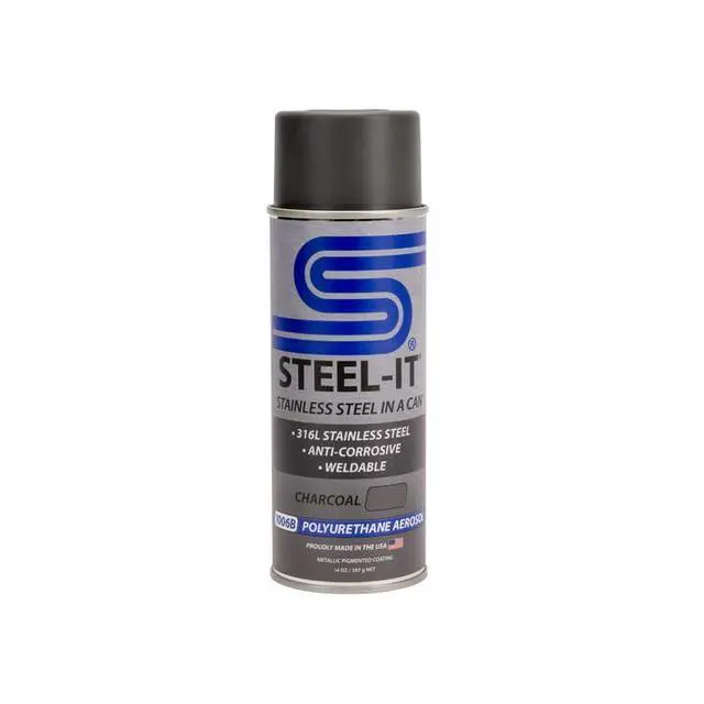 Main image of 1006B Polyurethane, Industrial Paint Coatings, Weldable, Easy to Apply - Charcoal (3 Pack)