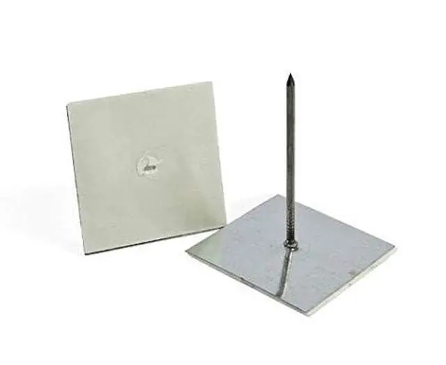 Alt view image 2 of 3 - Self-Stick Insulation Hangers, Pins (1000, 1-5/8") Click to View Size and Quantity Options, Made in America