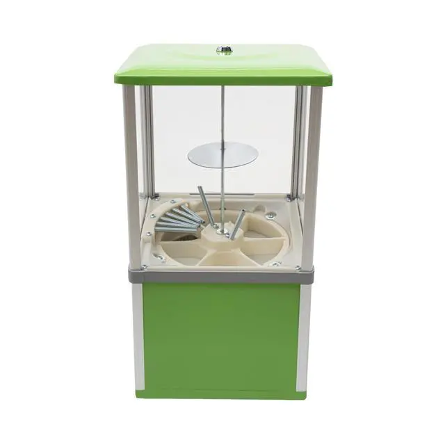 Alt view image 4 of 6 - Vending Machine, 1.77-1.97 Inch 25-Cent Spherical Capsule Candy Dispenser Commercial Bulk Many Styles Vending Machine Gumball Machine for Game Stores, Retail Stores, Amusement Parks (Green)