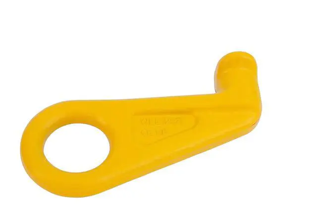 Alt view image 4 of 5 - 2 Pack Straight G80 SEA Shipping Container Lifting Hook, 28,000 lb WLL 12.5 Ton Heavy-Duty Lift Hook for Cargo Shipping, Storage & Moving