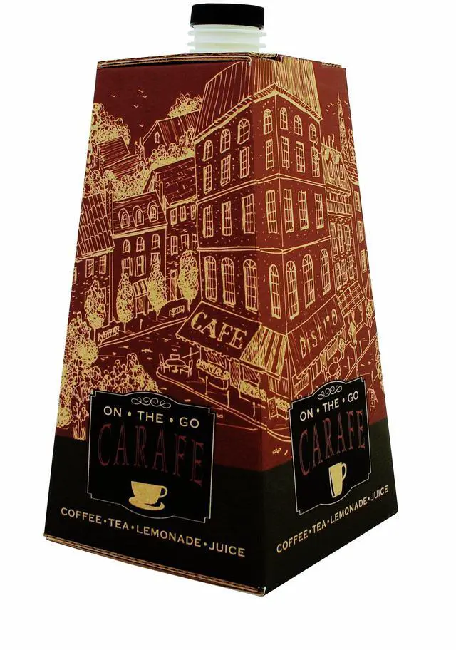 Main image of 0196 Corrugated Beverage Catering Carafe, Holds up to 96 oz (Case of 16)