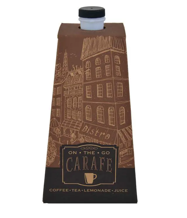 Alt view image 2 of 6 - 0196 Corrugated Beverage Catering Carafe, Holds up to 96 oz (Case of 16)