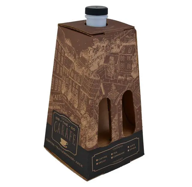 Alt view image 3 of 6 - 0196 Corrugated Beverage Catering Carafe, Holds up to 96 oz (Case of 16)