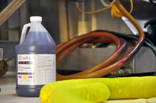 Alt view image 3 of 3 - 410004 Specialty Spill Control Liquid Acid Neutralizer, 4 Liter Bottle, Case of 4