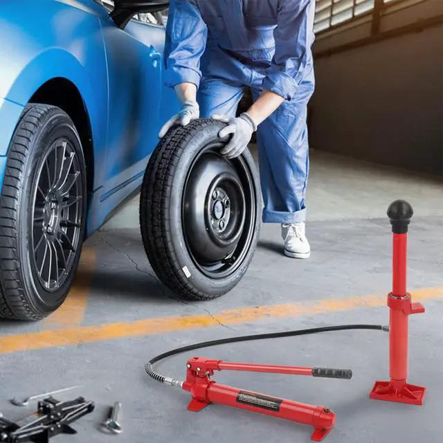 Alt view image 5 of 6 - 10 Ton Porta Power Hydraulic Kit,Porta Power Floor Jack Ram Automotive Car Autobody Frame Repair Power Tool Loadhandler Truck Bed Unloader Farm and Hydraulic Equipment Construction with Case