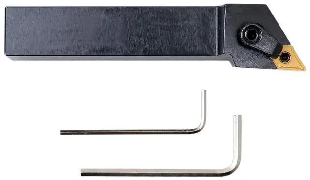 Alt view image 2 of 6 - Indexable Tool Holder, 3/4", LH, 2302-6016 | 3/4" Shank x 4-1/2" OAL, with DNMG332 Carbide Insert, Right Hand