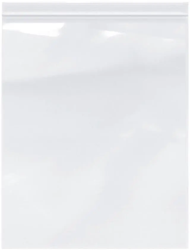 Main image of 12" x 15" (Pack of 200), 6 Mil Industrial Duty Zipper Reclosable Plastic Bags