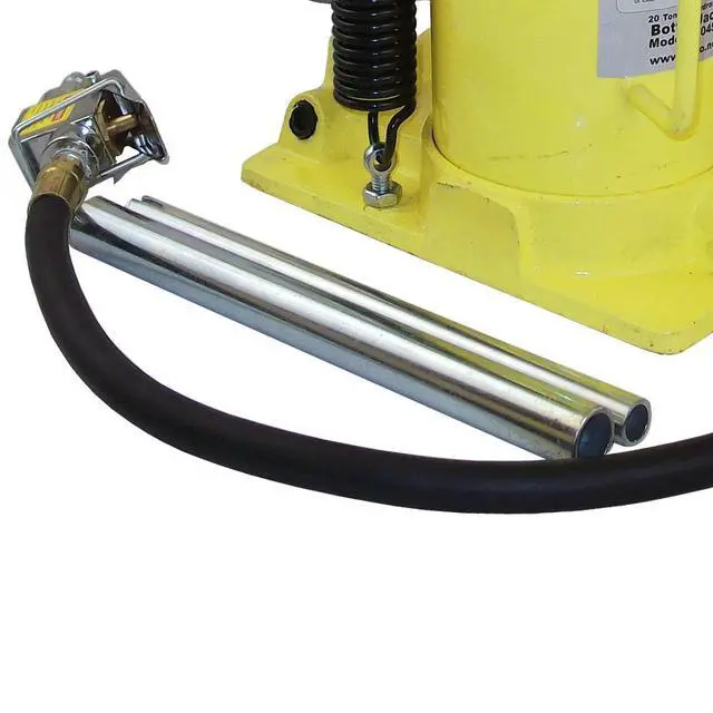 Alt view image 4 of 6 - 10446 Yellow Jacket Air Hydraulic Bottle Jack, 20 Ton Capacity, 18.75" Height
