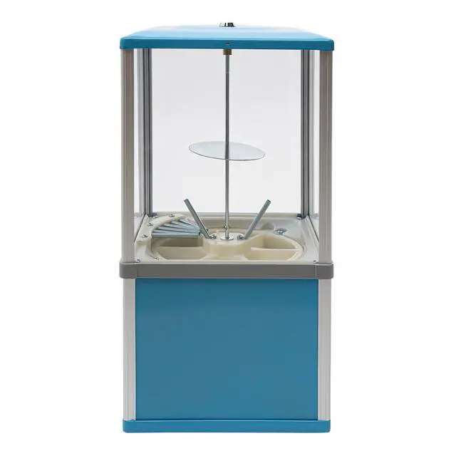Alt view image 4 of 6 - Vending Machine, 1.77-1.97 Inch 25-Cent Spherical Capsule Candy Dispenser Commercial Bulk Many Styles Vending Machine Gumball Machine for Game Stores, Retail Stores, Amusement Parks (Blue)