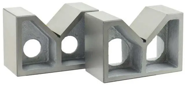Main image of 8" x 4" x 5-1/2" High Quality Cast Iron V-Block 303-5226 R