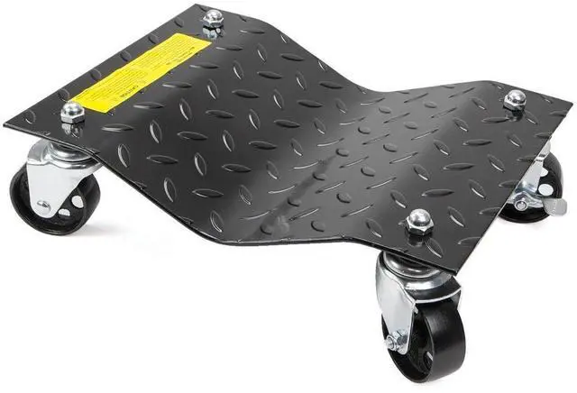Alt view image 2 of 6 - 4-Tires Premium Skates Wheel Car Dolly Repair Slide Vehicle Car Moving Dolly (Pack of 4) Rated at 6000lbs
