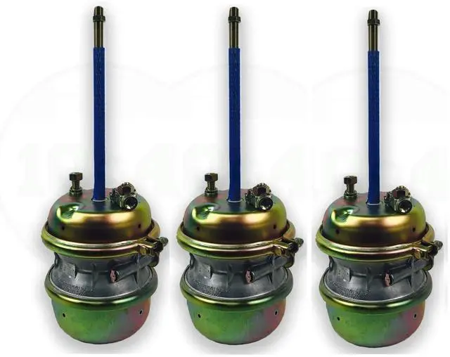 Main image of 3 Pack Air Brake Chamber 30/30 Sealed 2.5" Stroke (Round Cast Air Port Bosses) - Replaces For Haldex 3030Sb, Volvo Truck 85103137, Bendix BWNT3030Std78, Navistar PLCTS3030, Freightliner