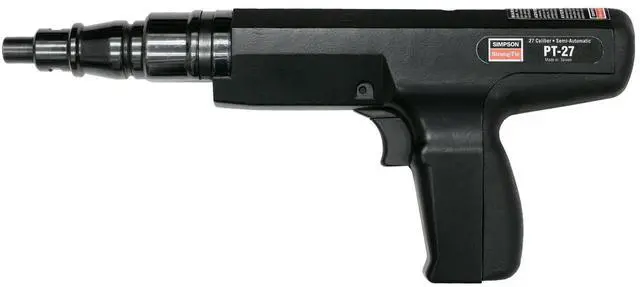 Main image of PT-27 General Purpose 0.27Cal Powder Actuated Tool - 13-1/2 in. Length, Semi-Automatic Firing Action, Fast-Cycling Fastening Tool, High Reliability & Low Maintenance