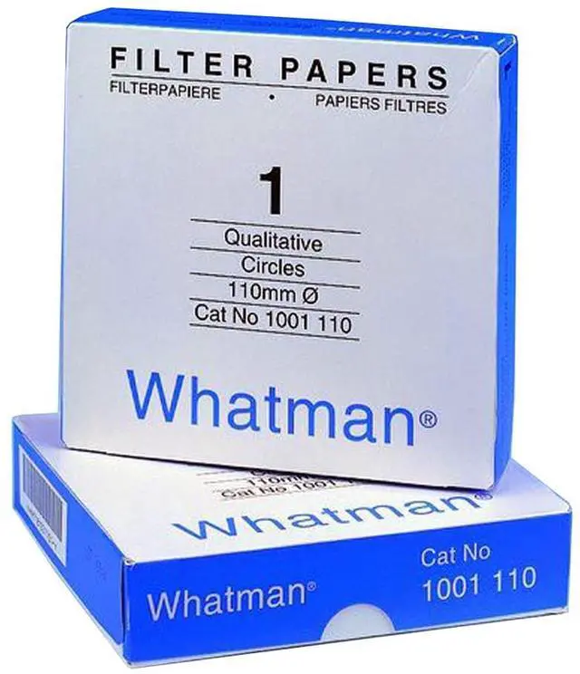 Main image of 1001-813 Quantitative Filter Paper Sheet, 11 Micron, 10.5 s/100mL/sq inch Flow Rate, Grade 1, 31mm Length x 26mm Width (Pack of 1000)