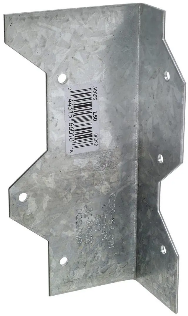 Main image of L50 5 in. 16-Gauge Galvanized Reinforcing L Angle (Pack of 100)
