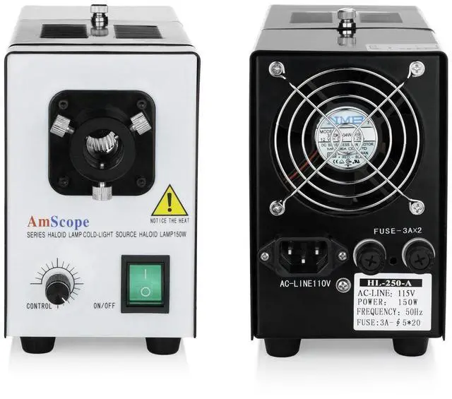Main image of HL250-B Fiber Optical Microscope Illuminator 150W Light Source