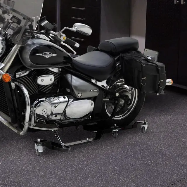 Alt view image 2 of 6 - Compact Adjustable Motorcycle Dolly - 800 lb. Capacity