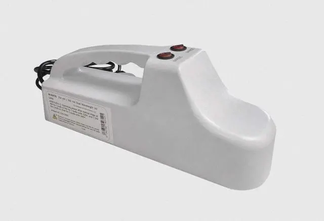 Main image of Powerful Lab UV Lamp 6W x2 254nm + 365nm UVA + UVC 120-240V AC Powered AI-3UV20 (365nm Longwave x2)