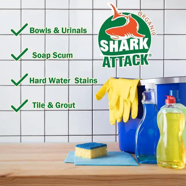 Alt view image 2 of 6 - Organic - Bathroom Cleaner & Protectant, Shower Tile Cleaner, Soap Scum and Buildup Cleaner & Protectant - 32 oz (12)