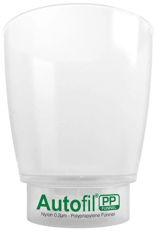 Main image of 325-5241 Autofil PP - Disposable Vacuum Bottle Top Filters for Solvent Filtration, with 0.2um Sterilizing Nylon Membrane, 1L (1000mL), PP Housing, Non-Sterile, (Pack of 12)