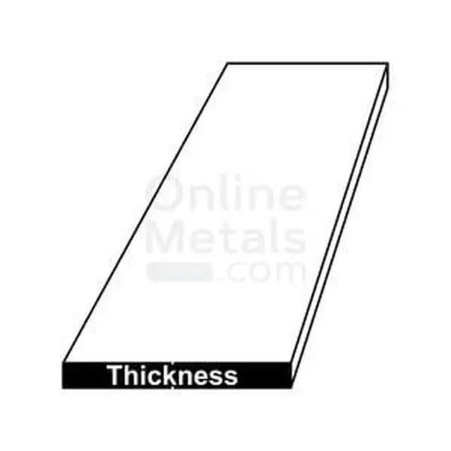 Alt view image 3 of 3 - 304 Stainless Steel Sheet, #4 Brushed Finish, Annealed, ASTM A240, ASME SA240, 0.036" Thickness, 36" Width, 48" Length, OnlineMetals