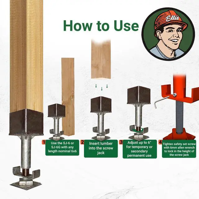Alt view image 4 of 6 - Manufacturing Shore Holder - 15/32" Steel Cup for 4x4 & 4x6 Joists, Attaches with Duplex Nails, Joist Support for Construction, Lumber Bracing, Secure Shore Holder Hardware - 4x4 Wirehead