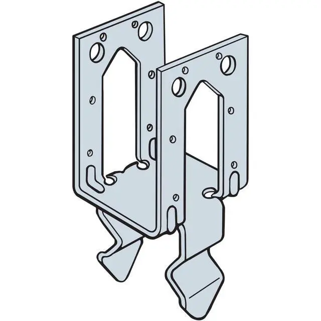 Alt view image 6 of 6 - PB44 PB Galvanized Non-Standoff Post Base for 4x4 (Pack of 10)