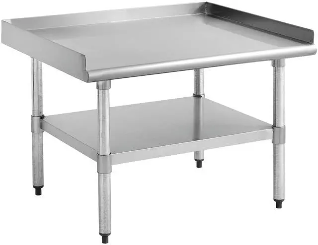 Main image of Stainless Steel Kitchen Equipment Stand 36"x30" with Undershelf, NSF Worktable for Restaurants - 18ga/430SS