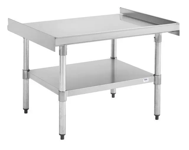 Alt view image 3 of 4 - Stainless Steel Kitchen Equipment Stand 36"x30" with Undershelf, NSF Worktable for Restaurants - 18ga/430SS