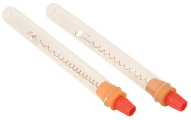 Alt view image 3 of 4 - Hoffman Electrolysis Apparatus with PTFE Stopcocks - Hoffman Voltameter - Borosilicate Glass - Includes (2) Platinum Electrodes & (2) Carbon Electrodes