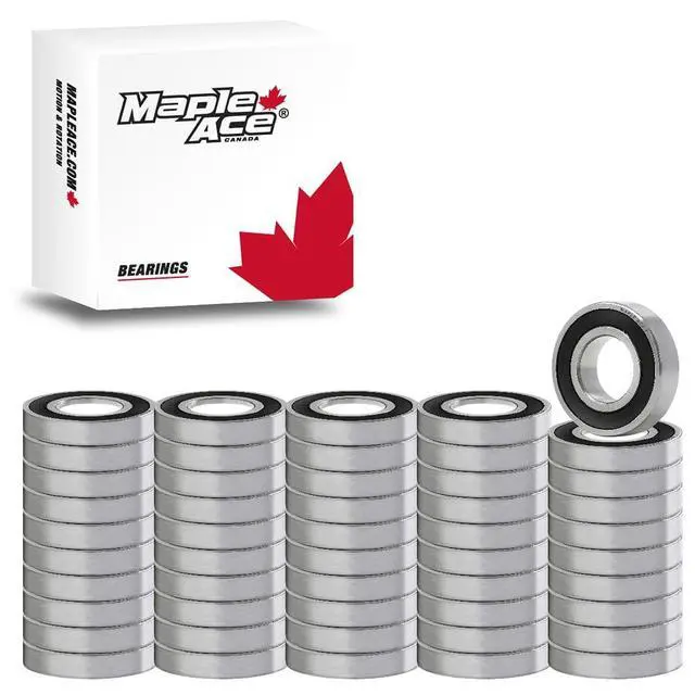 Alt view image 2 of 6 - 6007-2RS Ball Bearing 35x62x14mm 6007 2RS Rubber Sealed (Qty 50)