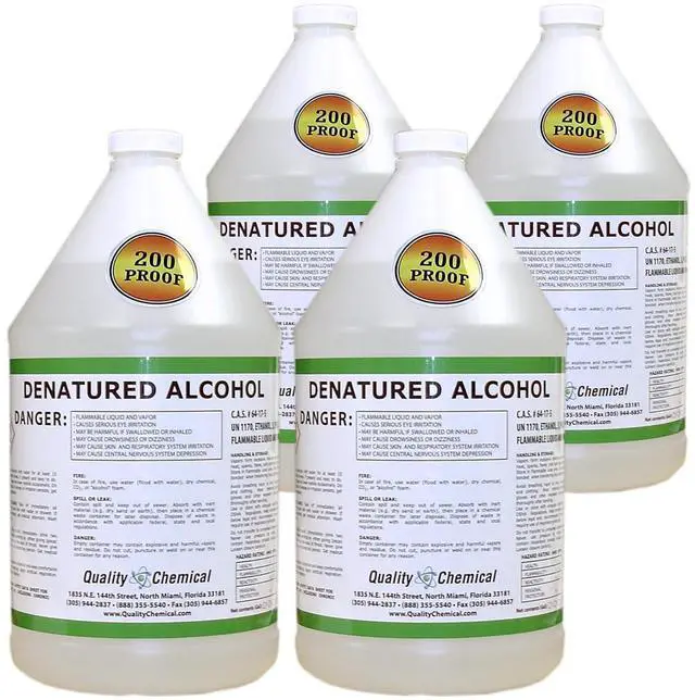 Main image of 's Denatured Alcohol 200-Proof Ethyl Alcohol - for Cleaning, 4 Gallon (512 oz.)